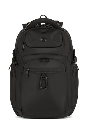Swissgear Endure 17 inch Laptop Backpack - Black/Black