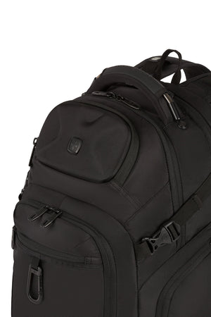 Swissgear Endure 17 inch Laptop Backpack - Felt lined, zippered and molded front pocket is perfect for eyewear