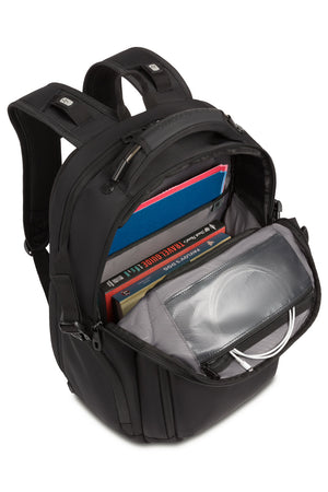 Swissgear Endure 17 inch Laptop Backpack - Laminated, zippered pocket for safely stowing additional supplies