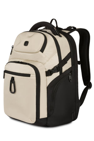 Swissgear Endure 17 inch Laptop Backpack - Vintage Khaki and Black