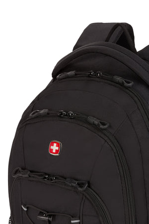 SWISSGEAR 1186 Laptop Backpack - Logo closeup
