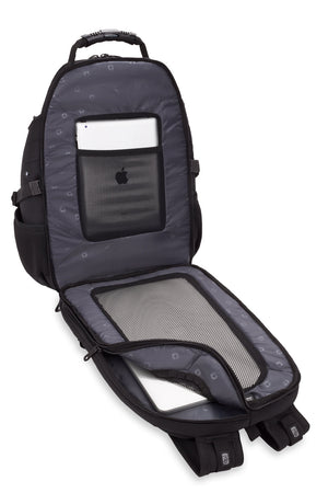 SWISSGEAR 1900 Black Series ScanSmart Laptop Backpack  ScanSmart™ lay-flat technology