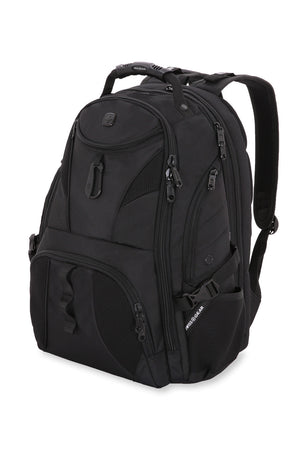 SWISSGEAR 1900 Blacked Out ScanSmart Laptop Backpack - Black