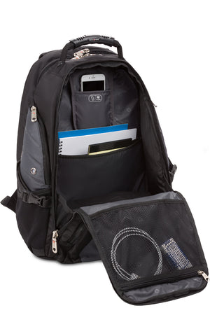 Swissgear 1900 ScanSmart Laptop Backpack - Accordion file holder