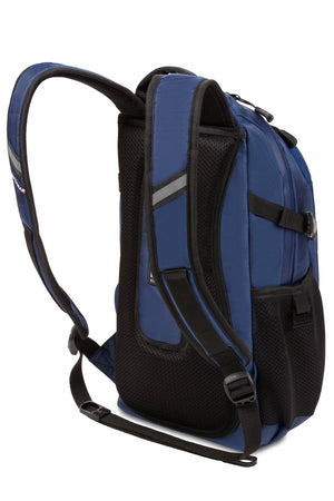 SWISSGEAR 3598 City Backpack Padded shoulder straps with breathable mesh fabric and thumb ring adjuster pulls
