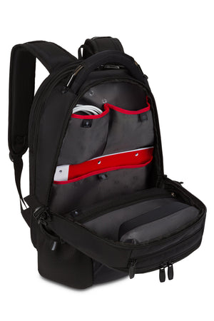 Swissgear 3760 ScanSmart Laptop Backpack Large capacity main compartment with multiple organization pockets