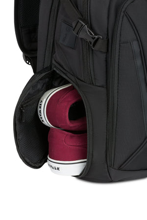 SWISSGEAR 5358 USB ScanSmart Laptop Backpack - Shoes compartment, keeps your shoes separated