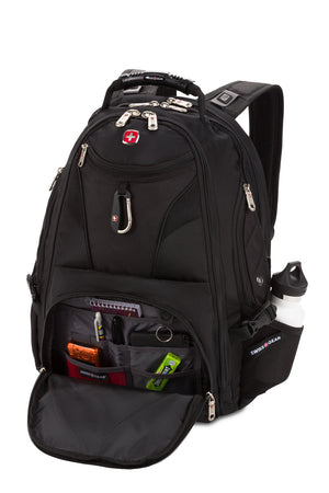 Swissgear 5977 ScanSmart Laptop Backpack Exterior organizer zip compartment 