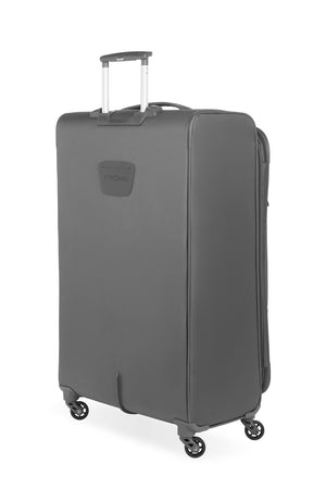 SWISSGEAR 6270 Expandable Liteweight 2pc Spinner Luggage Set - Pewter Integrated ID tag