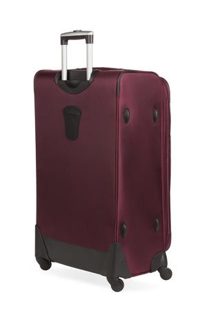 SWISSGEAR Sion 6283 Expandable 2pc Spinner Luggage Set - Merlot Integrated ID tag