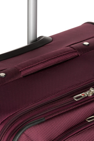 SWISSGEAR Sion 6283 Expandable 2pc Spinner Luggage Set in Wine