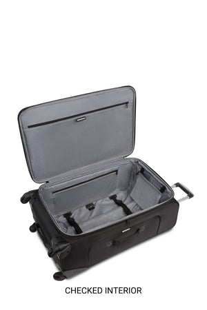 SWISSGEAR Sion 6283 Expandable 3pc Spinner Luggage Set - Black