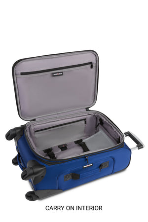 SWISSGEAR Sion 6283 Expandable 3pc Spinner Luggage Set - Blue