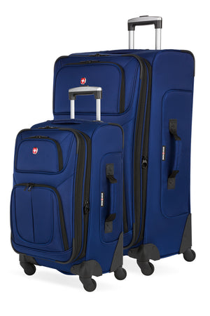 SWISSGEAR Sion 6283 Expandable 2pc Spinner Luggage Set - Blue