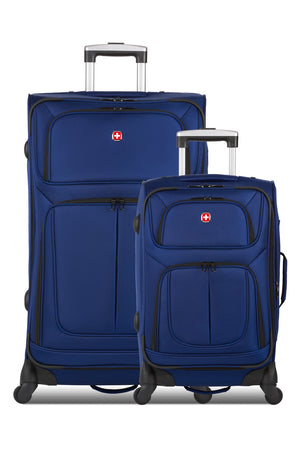 SWISSGEAR Sion 6283 Expandable 2pc Spinner Luggage Set - Blue