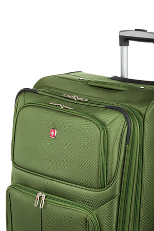 Swissgear Sion 6283 Expandable 3pc Spinner Luggage Set Evergreen