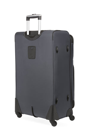 SWISSGEAR Sion 6283 Expandable 3pc Spinner Luggage Set - Dark Gray Integrated ID tag