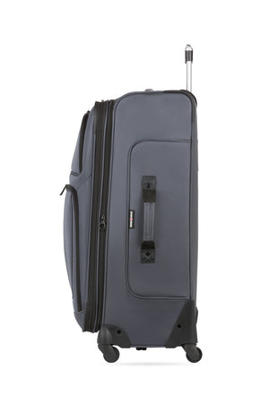 SWISSGEAR Sion 6283 Expandable 3pc Spinner Luggage Set - Dark Gray