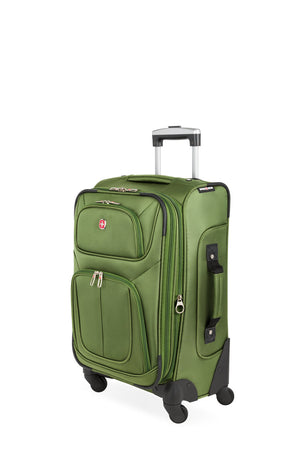 SWISSGEAR Sion 6283 21 inch Expandable Carry On Spinner Luggage - Evergreen