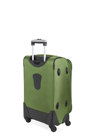 SWISSGEAR Sion 6283 21 inch Expandable Carry On Spinner Luggage - Evergreen Integrated ID tag