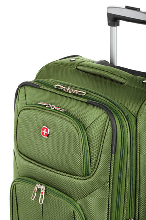 SWISSGEAR Sion 6283 21 inch Expandable Carry On Spinner Luggage - Evergreen