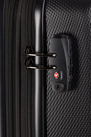 Swissgear 7272 Energie Expandable Hardside Spinner Luggage TSA-approved combination lock