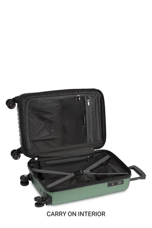 SWISSGEAR Energie 3-Piece Spinner Set - Verdun Green