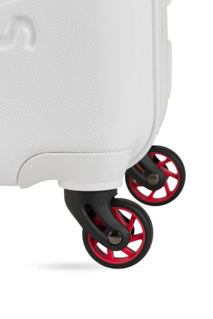 SWISSGEAR Signature Medium Checked Spinner - White