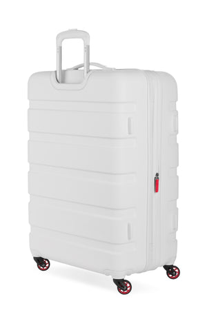 SWISSGEAR Signature Large Checked Spinner - White