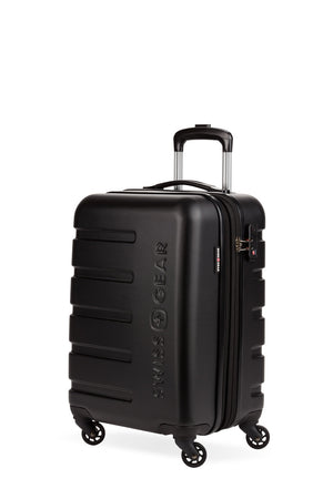 SWISSGEAR Signature 18” Expandable Carry On Hardside Spinner Luggage - Black