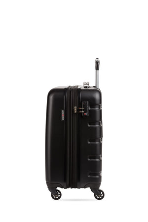 SWISSGEAR Signature 18” Expandable Carry On Hardside Spinner Luggage - Black