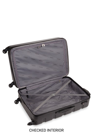 SWISSGEAR 7366 Expandable 3pc Hardside Luggage Set - Elastic tie-down clothing straps