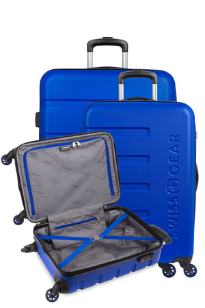 Swissgear 7366 Expandable 3pc Hardside Luggage Set - Cobalt Blue