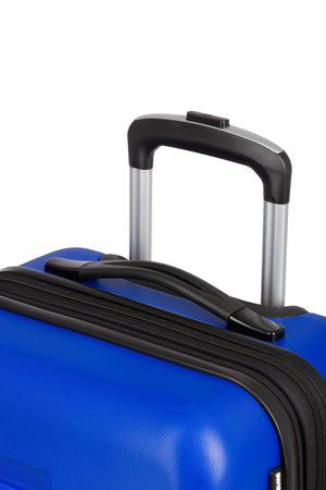 SWISSGEAR Signature 18” Expandable Carry On Hardside Spinner Luggage - Cobalt Blue Molded grab handle for lightweight mobility 