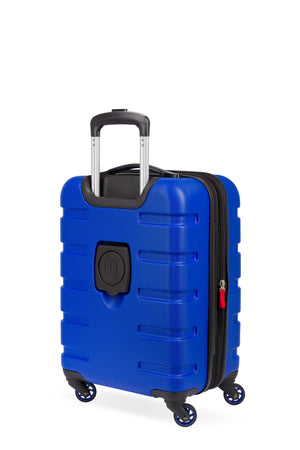SWISSGEAR Signature 18” Expandable Carry On Hardside Spinner Luggage - Cobalt Blue Lightweight, rugged ABS hardside case