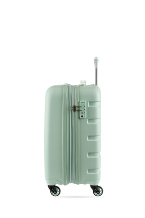 SWISSGEAR Signature 18” Expandable Carry On Hardside Spinner Luggage - Clearly Aqua