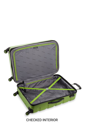 SWISSGEAR 7366 Expandable 3pc Hardside Luggage Set - Elastic tie-down clothing straps