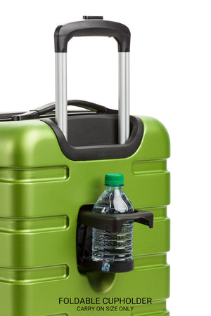 SWISSGEAR 7366 Expandable 3pc Hardside Luggage Set - Foldable cup holder