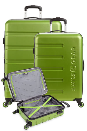 SWISSGEAR 7366 Expandable 3pc Hardside Luggage Set - Lime
