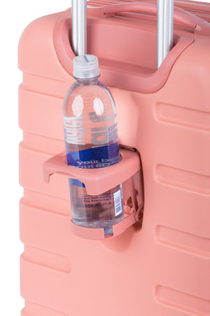 SWISSGEAR Signature 18 inch Expandable Carry On Hardside Spinner Luggage - Coral Almond