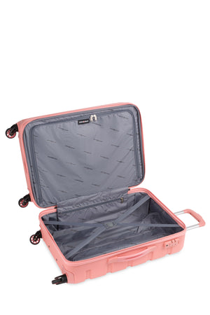 SWISSGEAR Signature 23 inch Expandable Hardside Spinner Luggage - Coral Almond