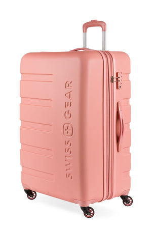 Swissgear 7366 Signature 27” Expandable Hardside Spinner Luggage - Coral Almond