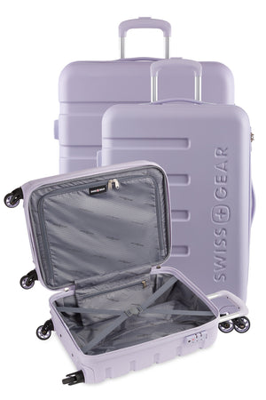 Swissgear 7366 Expandable 3pc Hardside Luggage Set -The set contains the 18” Carry-On, 23” and a 27