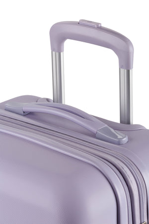 SWISSGEAR Signature 18” Expandable Carry On Hardside Spinner Luggage - Evening Haze Molded grab handle for lightweight mobility 