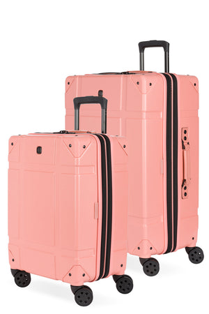 Swissgear 7639 Expandable Trunk 2 Piece Spinner Set – Coral 