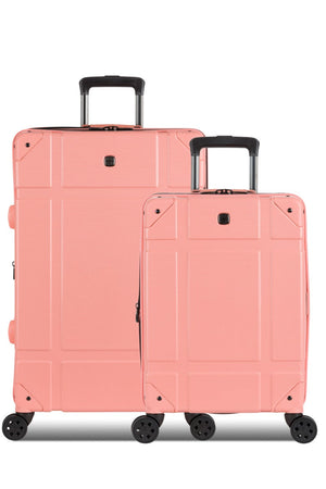 Swissgear 7639 Expandable Trunk 2 Piece Spinner Set – Coral 