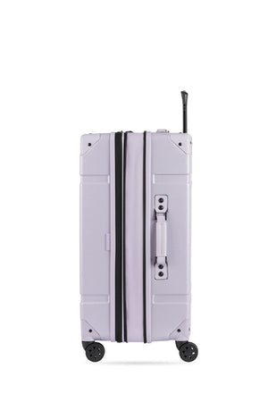 Swissgear 7639 Expandable Trunk 2 Piece Spinner Set – Evening Haze All pieces expand for additional packing space