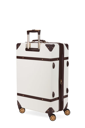 Swissgear 7739 Expandable Trunk 2PC Spinner Set - White