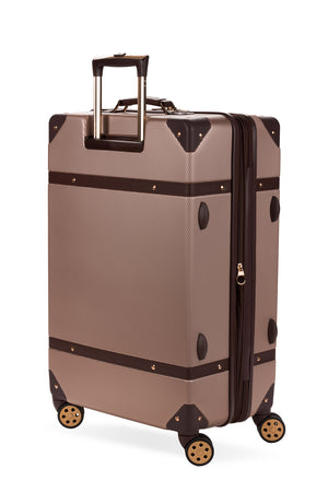 SWISSGEAR Vintage Trunk Large Checked Spinner - Blush