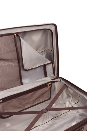 SWISSGEAR Vintage Trunk Large Checked Spinner - Blush